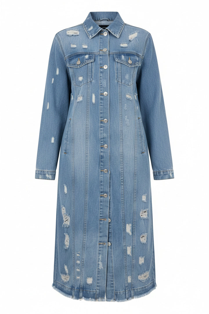 Denim Rocks Long Jacket
