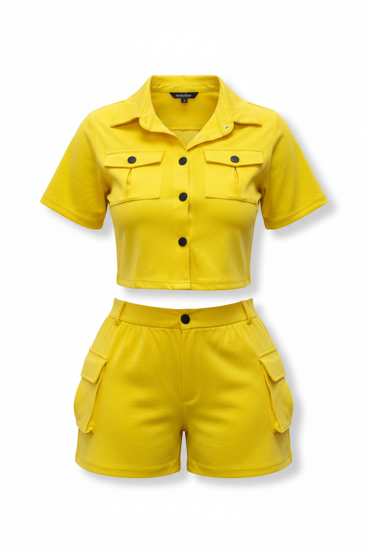 Bring The Heat Short Pants Set