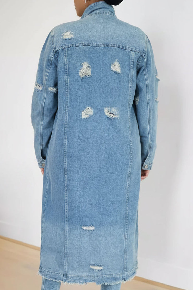 Denim Rocks Long Jacket