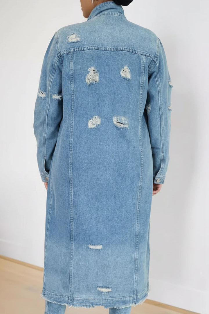 Denim Rocks Long Jacket