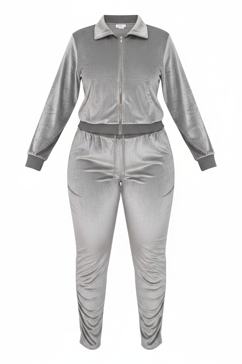 Soft &amp; Silky Long Pants Sweat Sets