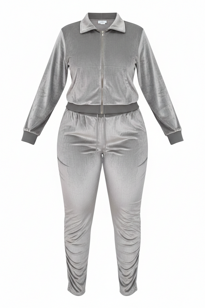 Soft &amp; Silky Long Pants Sweat Sets