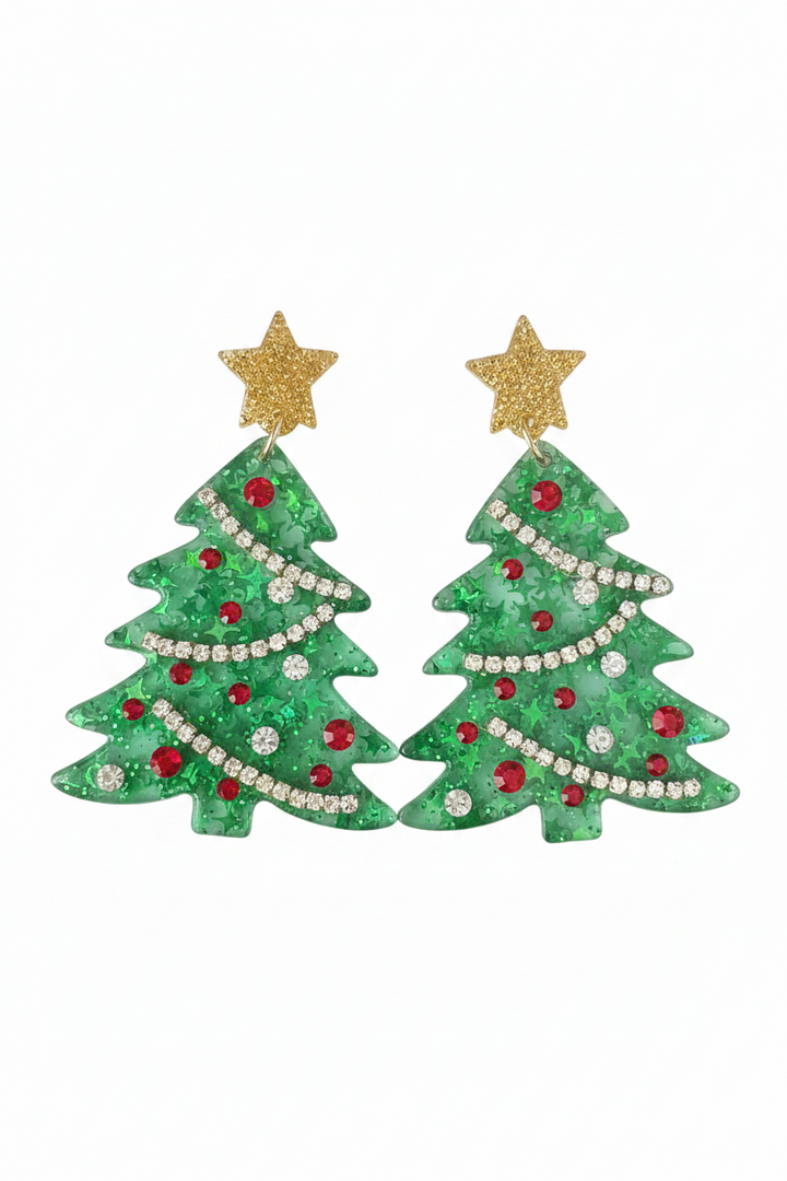 Christmas Tree Earrings