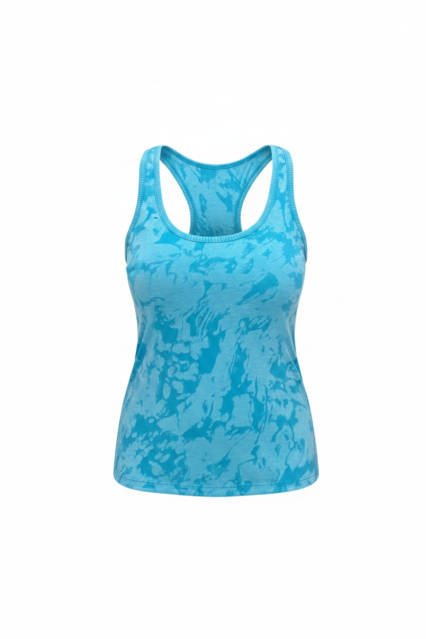 Cute As a Button Racer Back Tank Tops
