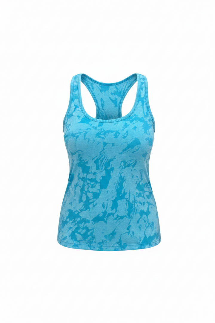 Cute As a Button Racer Back Tank Tops