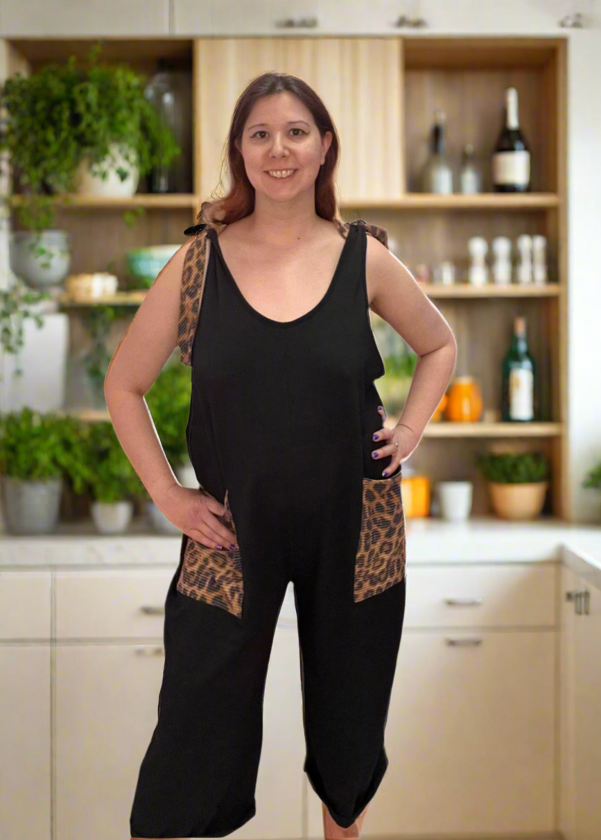 Cutie Tootie Capri Jumpsuit