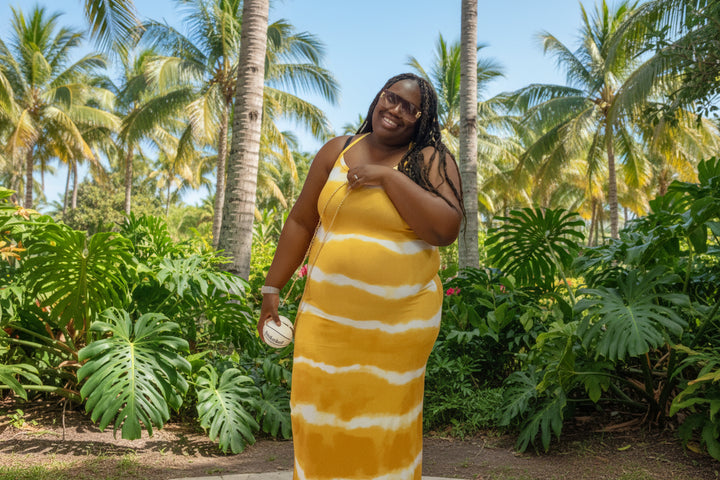 Stripes Are In Maxi Dresses