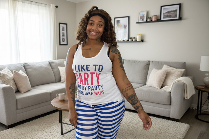 I Like To Party Long Pants PJ Set