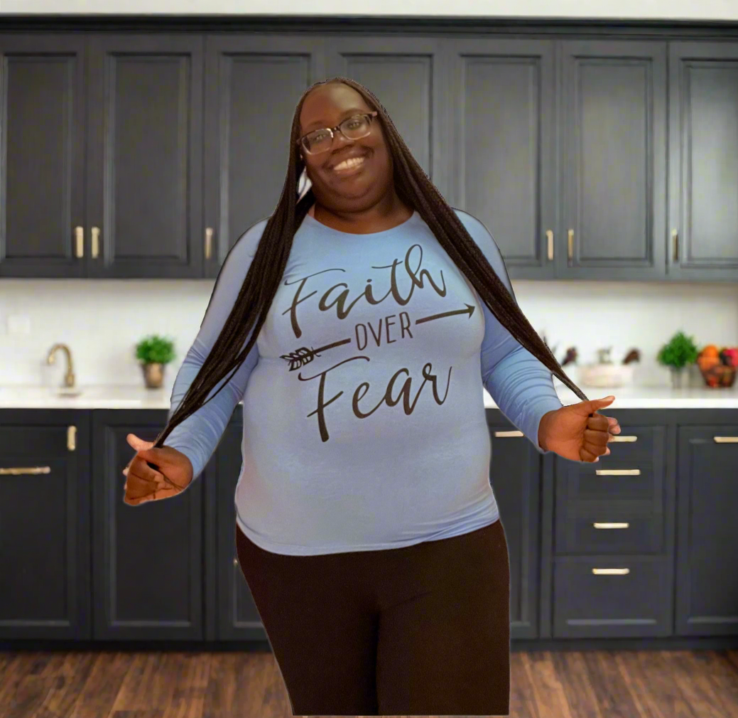 Faith Over Fear Sweatshirts