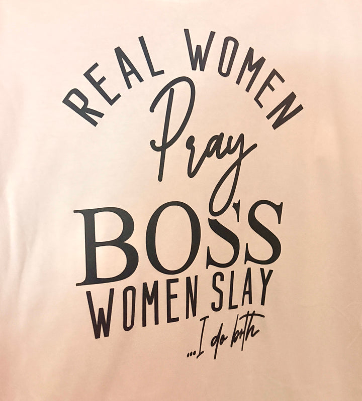 Real Women Pray Graphic T-Shirts