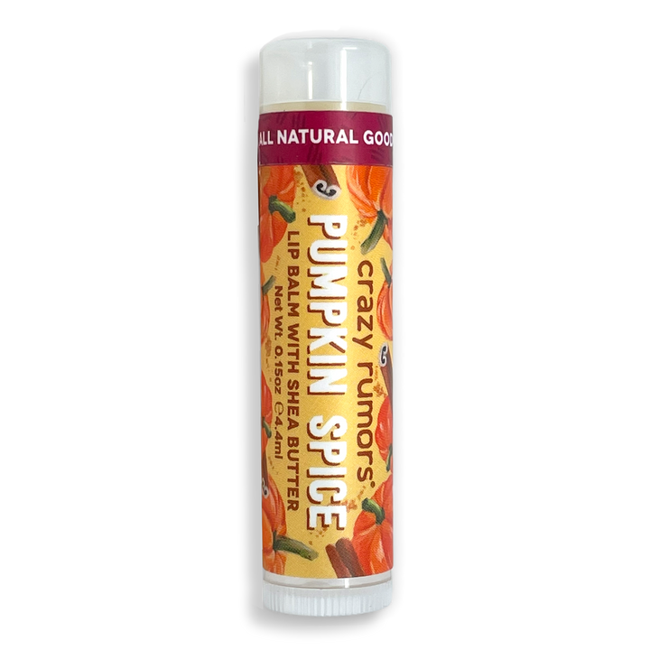 All Natural, Vegan Pumpkin Spice Lip Balm - Seasonal