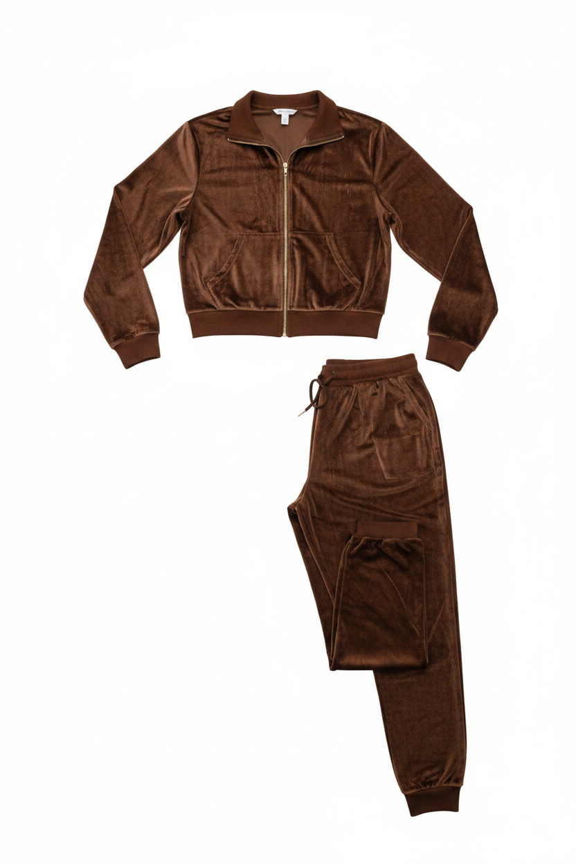 Soft &amp; Silky Long Pants Sweat Sets