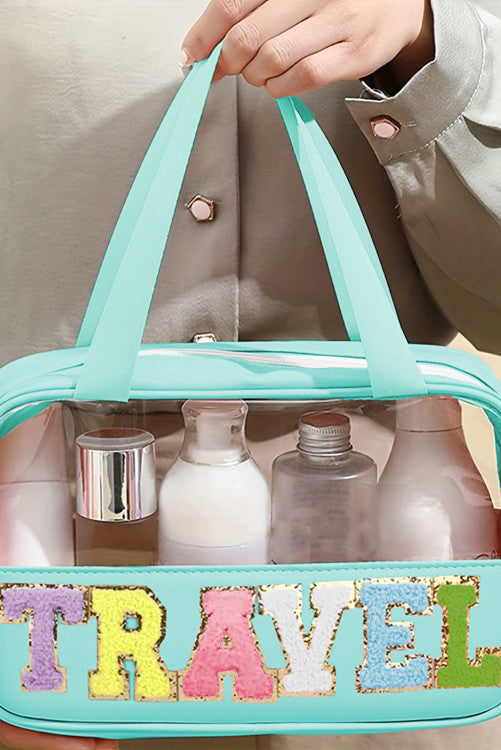 Love to Travel Cosmetic Bags