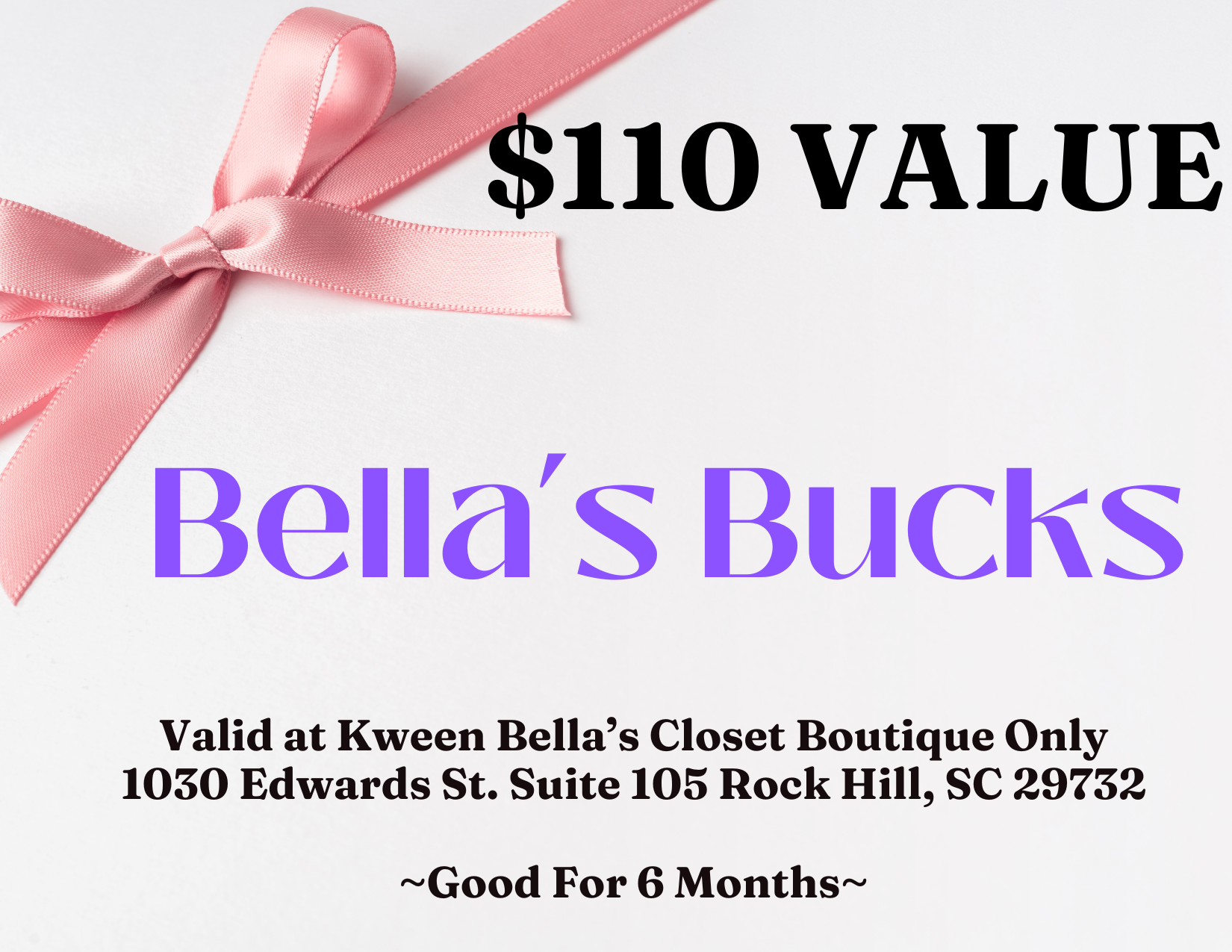 Bella’s Buck