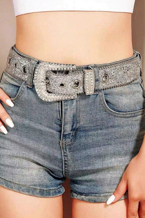 Glam Rhinestone Belts