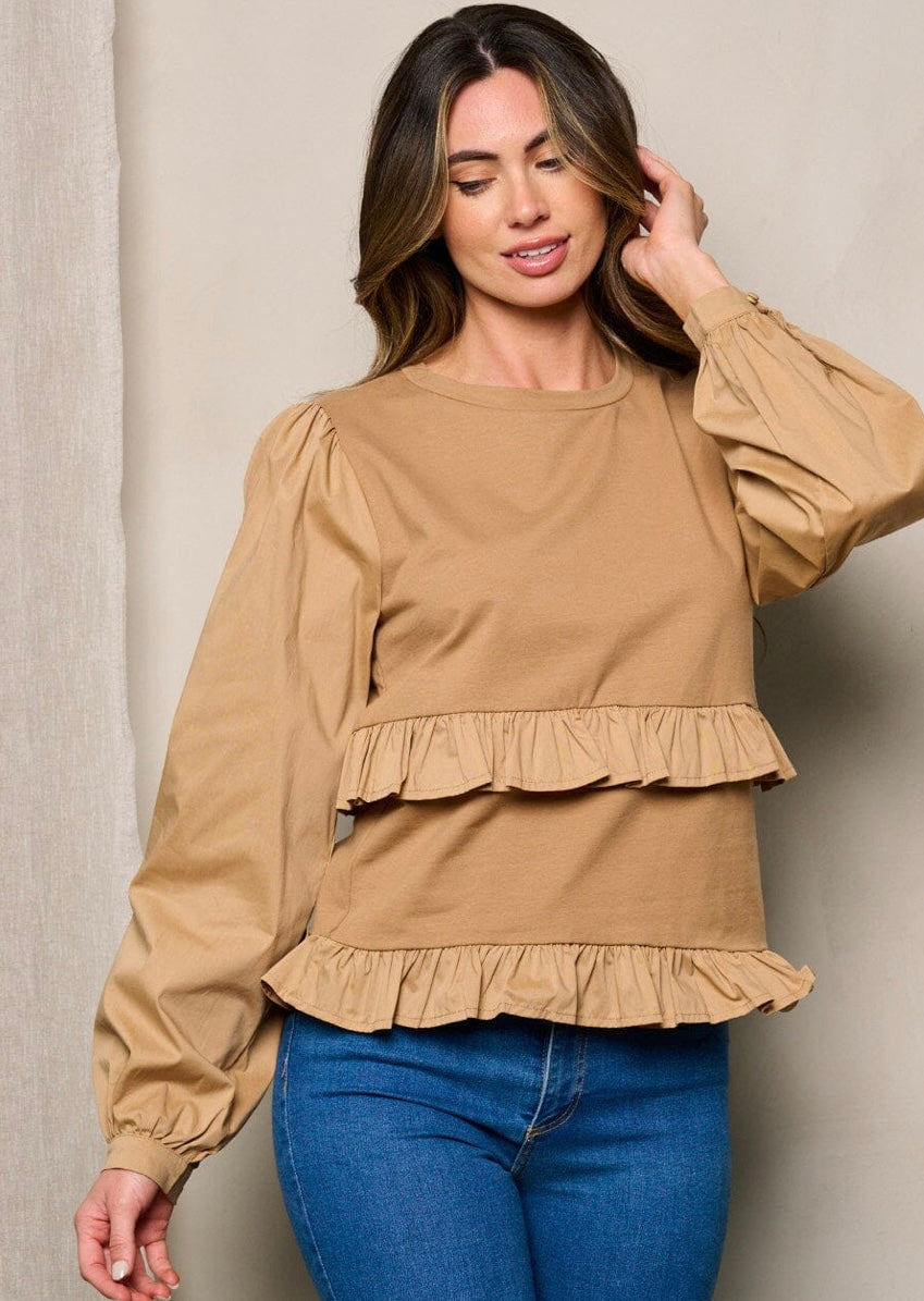 Ruffles Are Us Layer Blouses