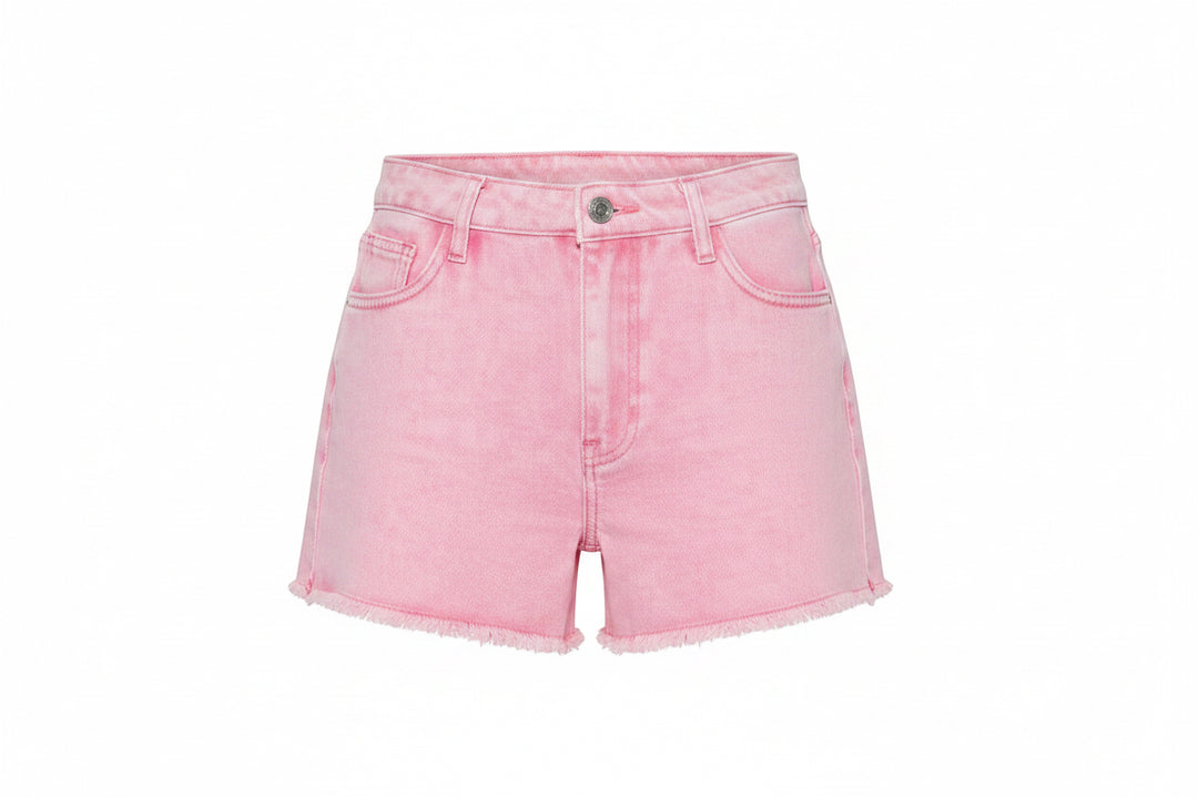 Loving Flowers Denim Short Pants