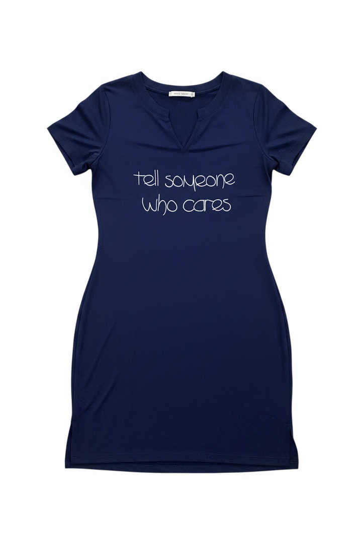 “Tell Someone” Jersey Night Dresses