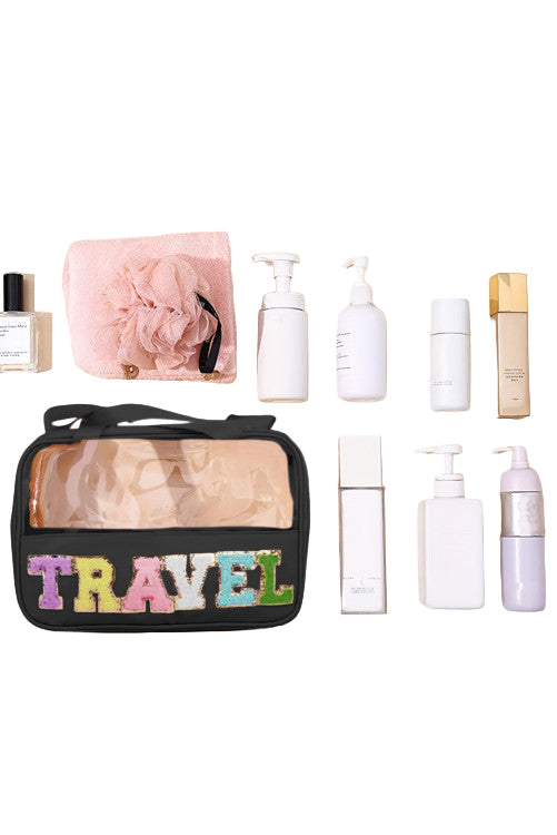 Love to Travel Cosmetic Bags