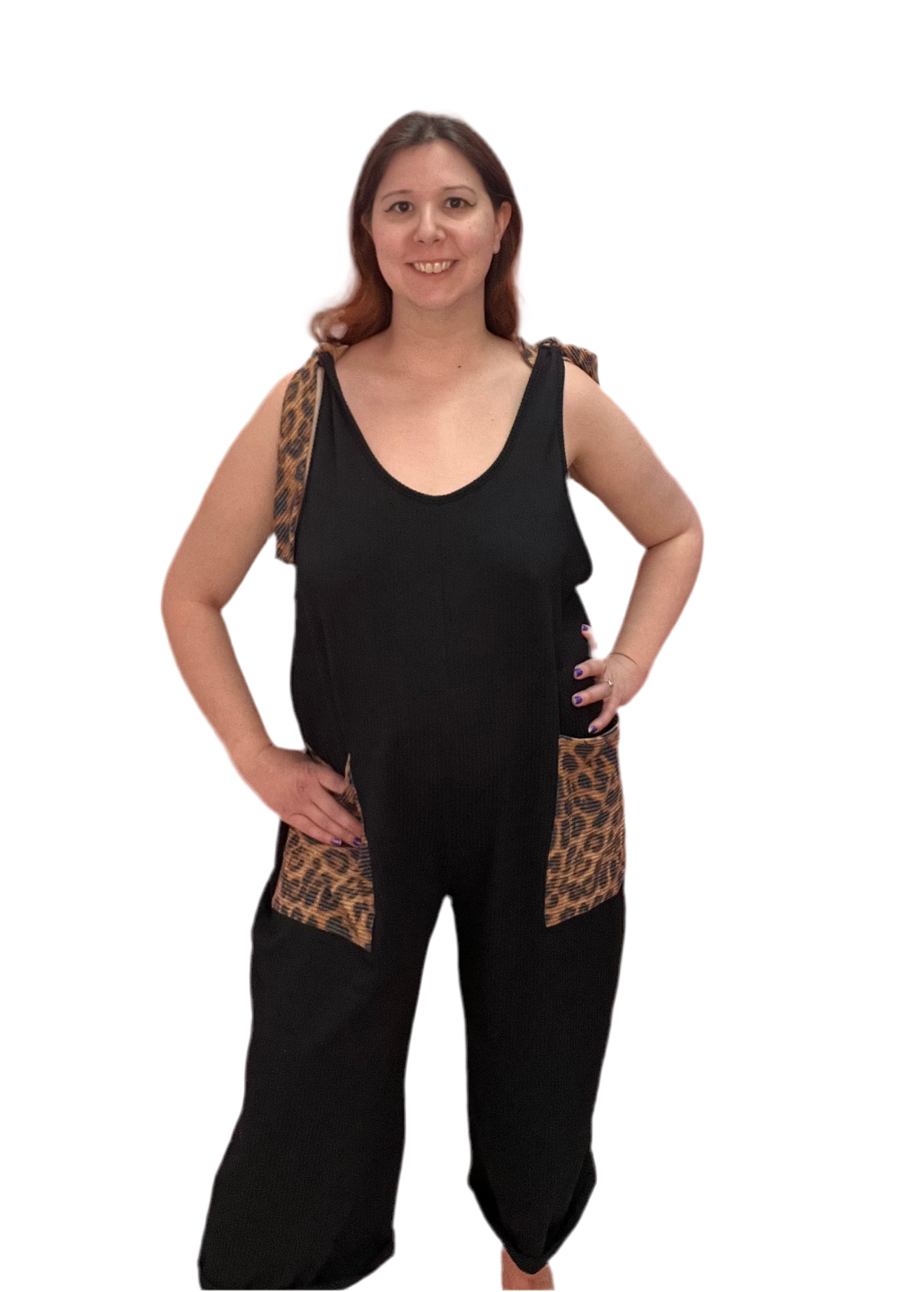 Cutie Tootie Capri Jumpsuit