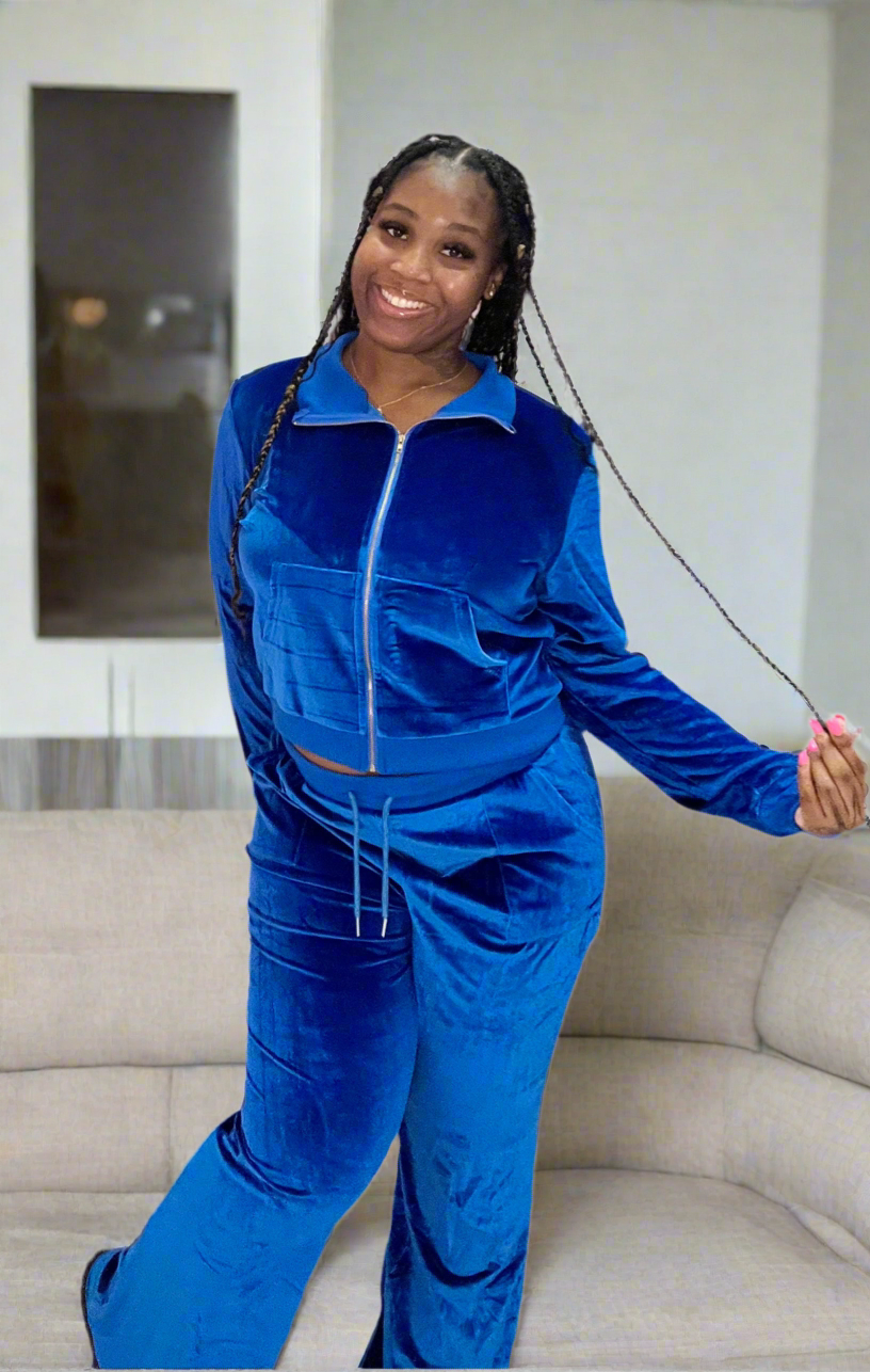 Soft & Silky Long Pants Sweat Sets