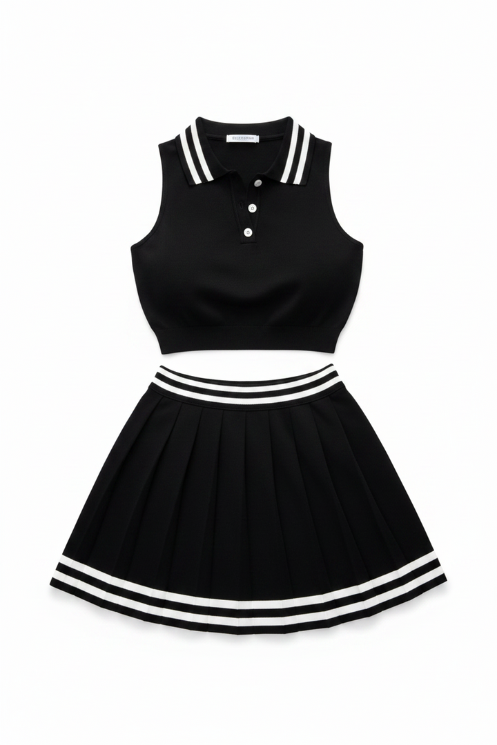 Tennis Time Skirt Sets