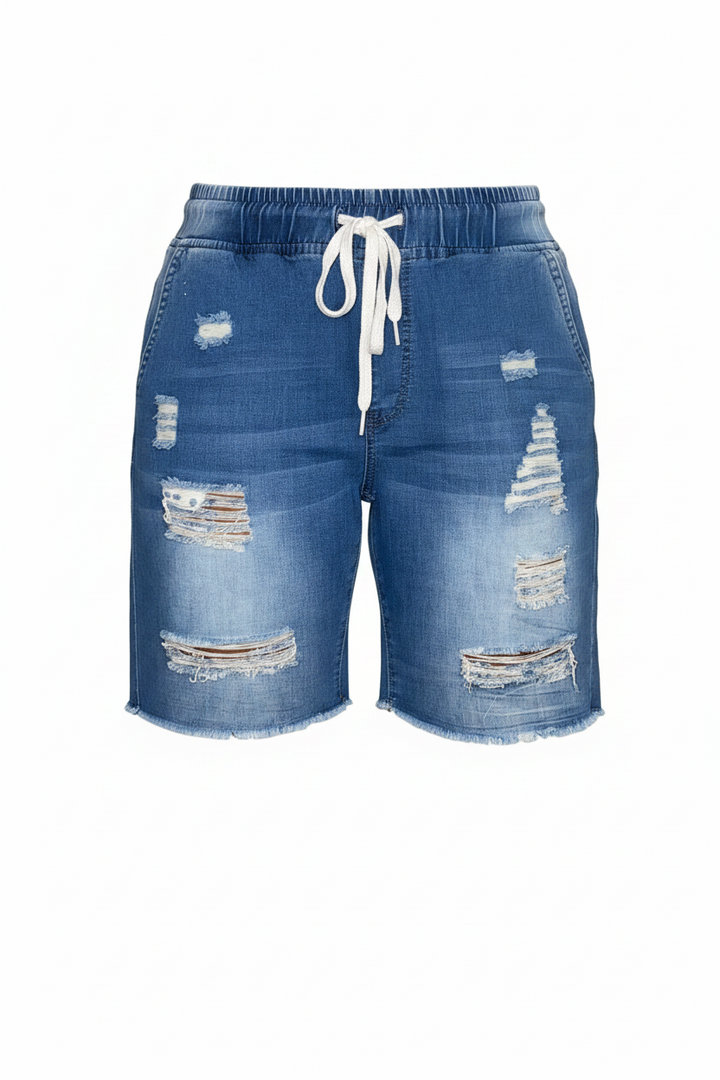 Cute As A Rip Denim Short Pants