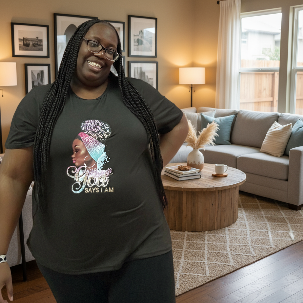 “GOD” Says I Am Graphic T-Shirts