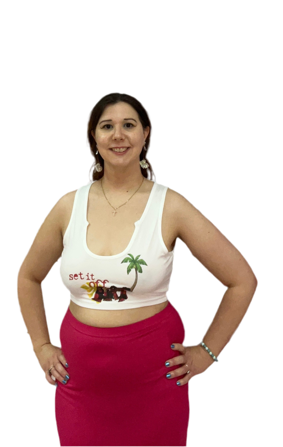 Cool As A Breeze Graphic Design Skirt Sets