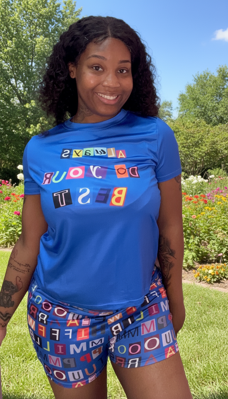 Do Your Best Short Pants Sets