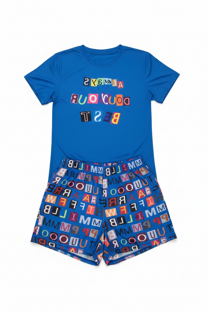 Do Your Best Short Pants Sets