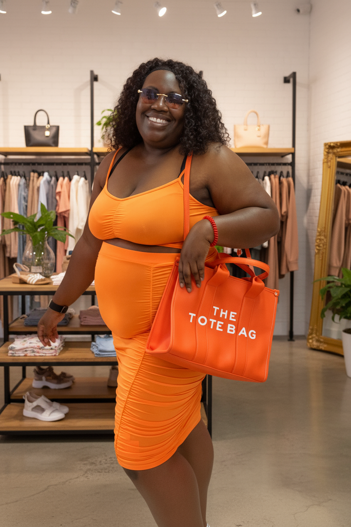 Looking Good Crop Top Ruffle Skirt Sets