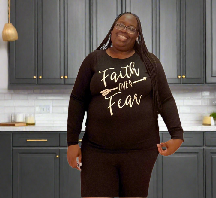 Faith Over Fear Sweatshirts