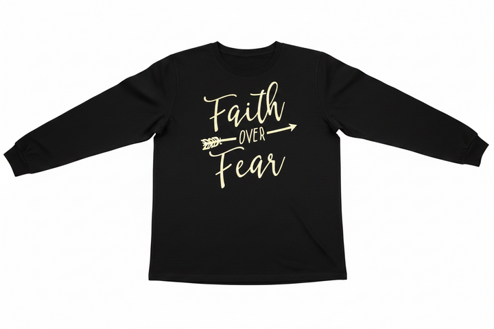 Faith Over Fear Sweatshirts
