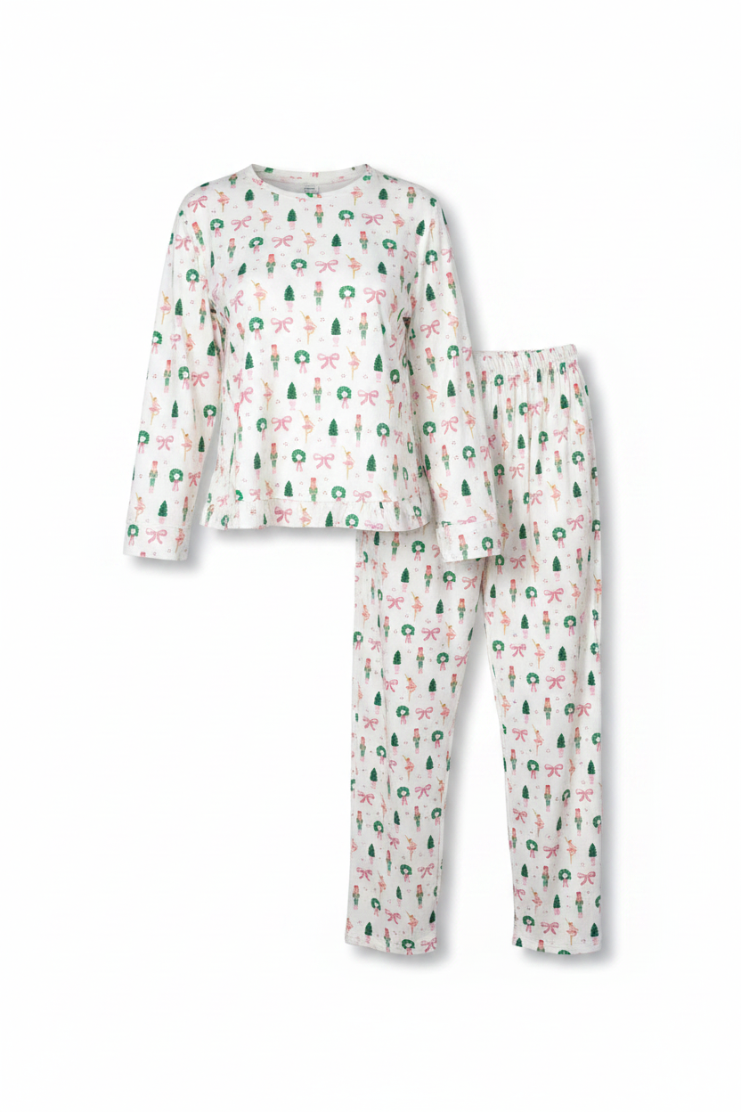 Cozy Christmas Long Pants PJ Sets