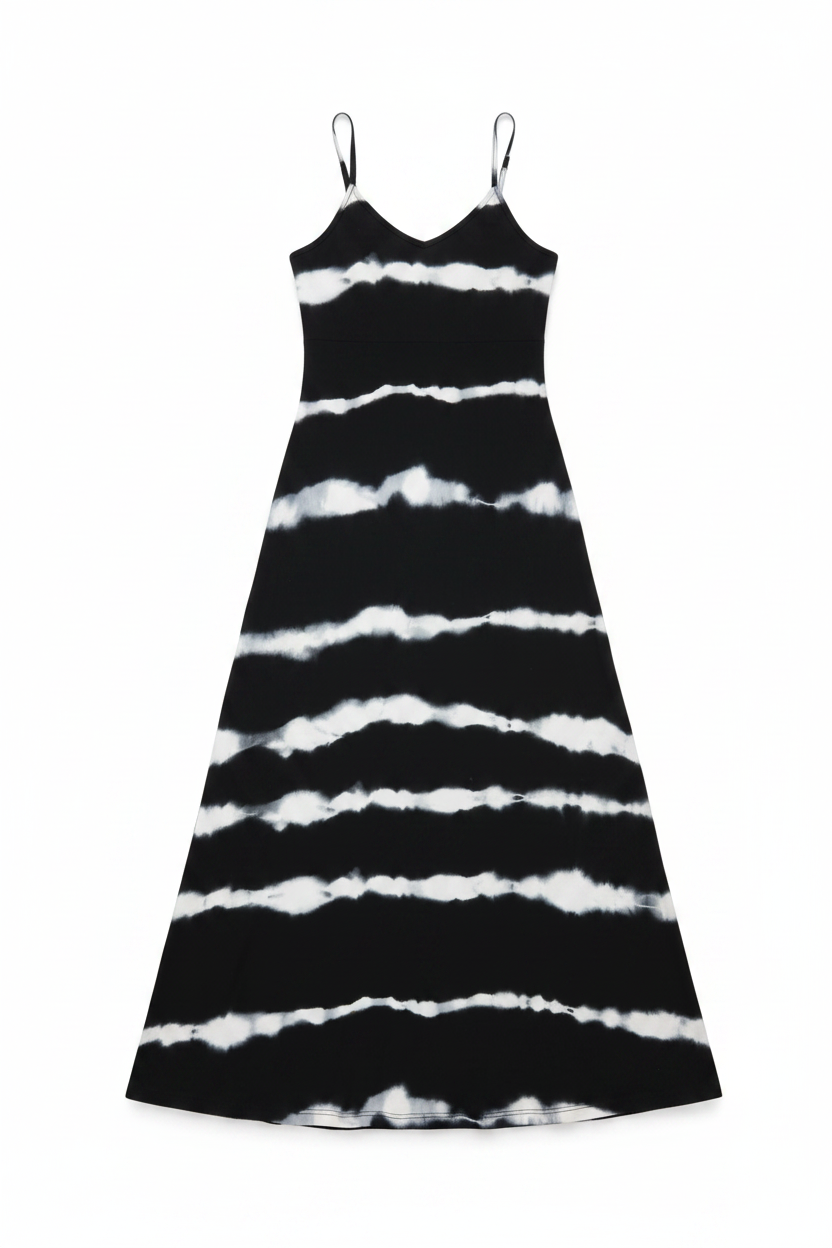 Stripes Are In Maxi Dresses