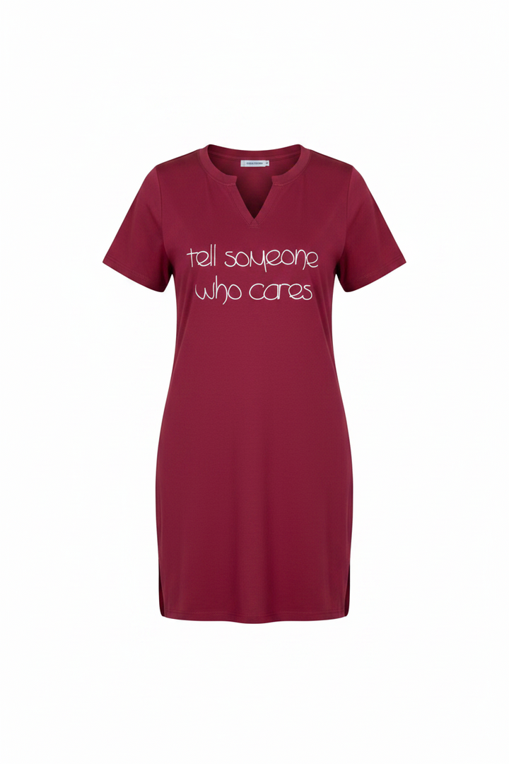 “Tell Someone” Jersey Night Dresses