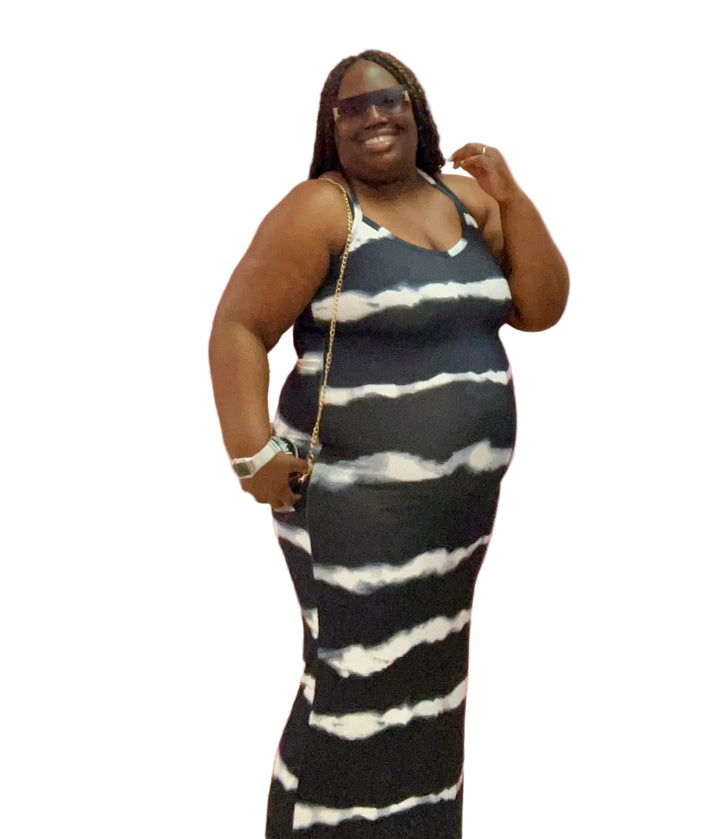 Stripes Are In Maxi Dresses