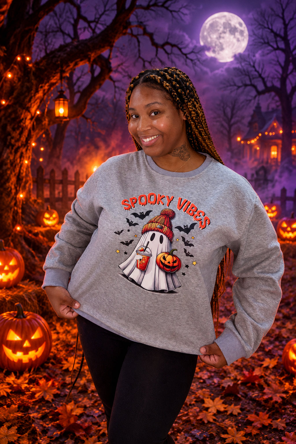 Spooky Vibes Sweatshirts