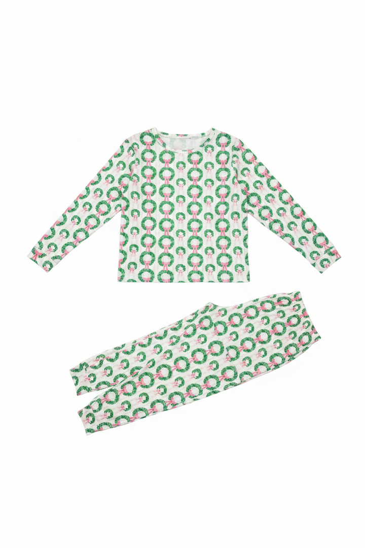 All Wrapped Up Cozy Christmas Long Pants PJ Sets