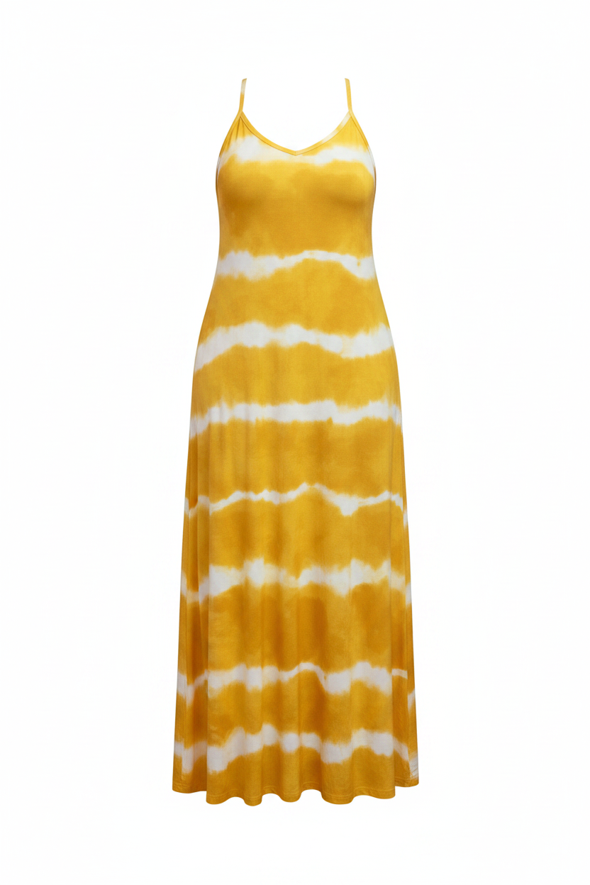 Stripes Are In Maxi Dresses