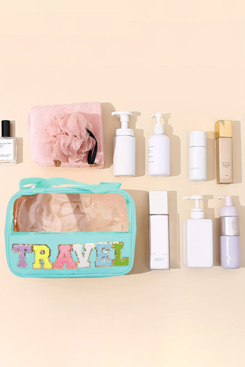 Love to Travel Cosmetic Bags