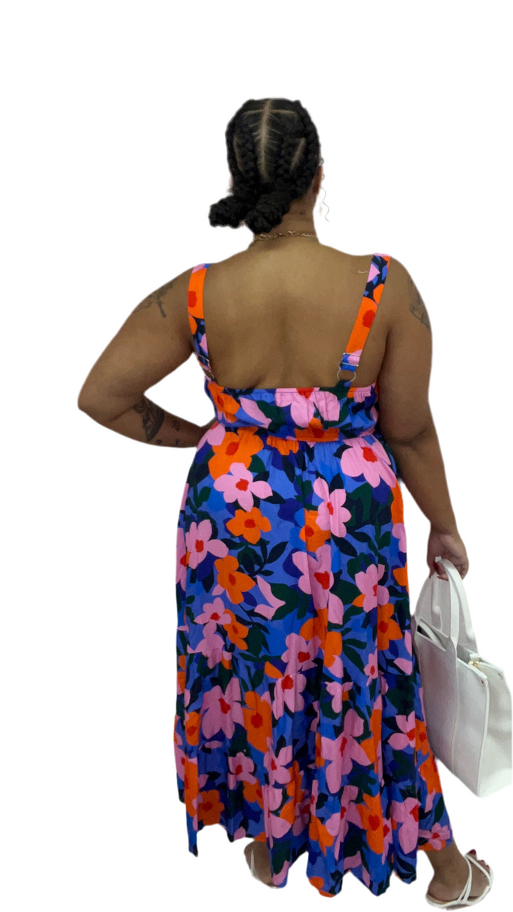 Flower Power Maxi Dress