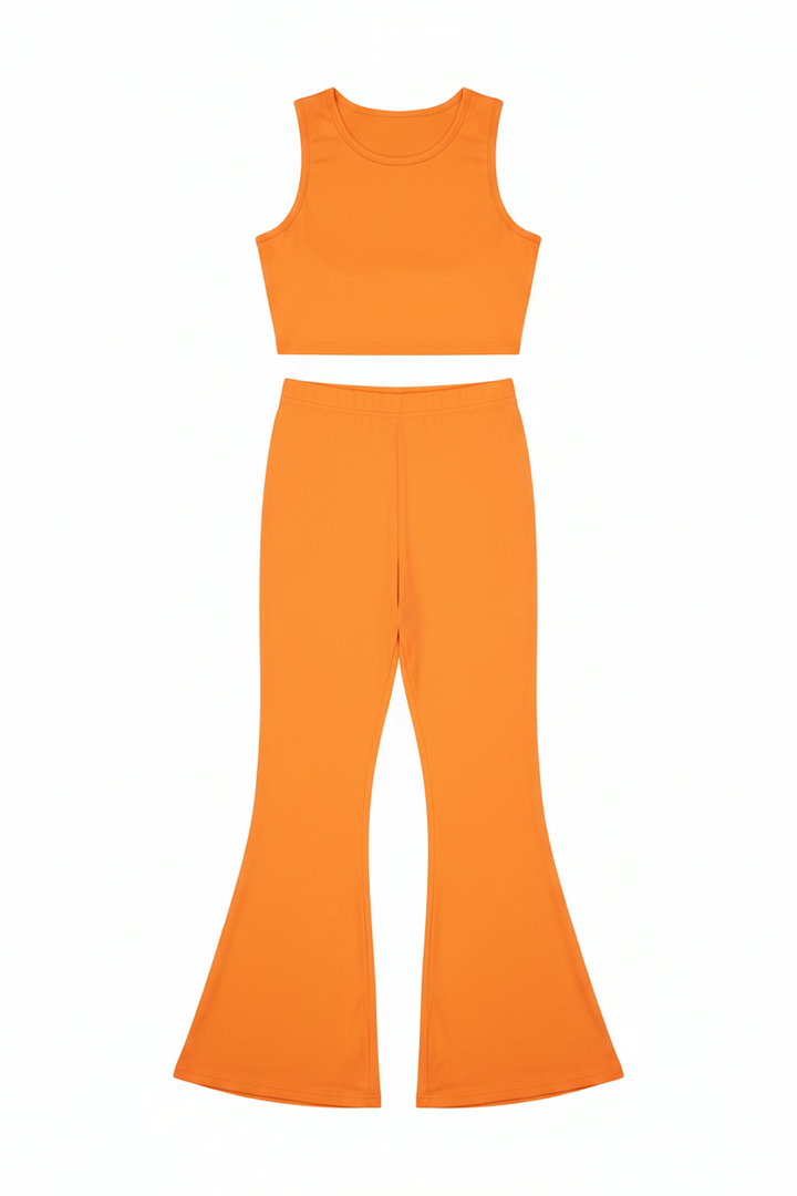 Shoulder Vibes Long Pants Sets