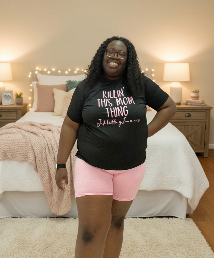 It’s A Mom Thing Graphics Short Pants Sets