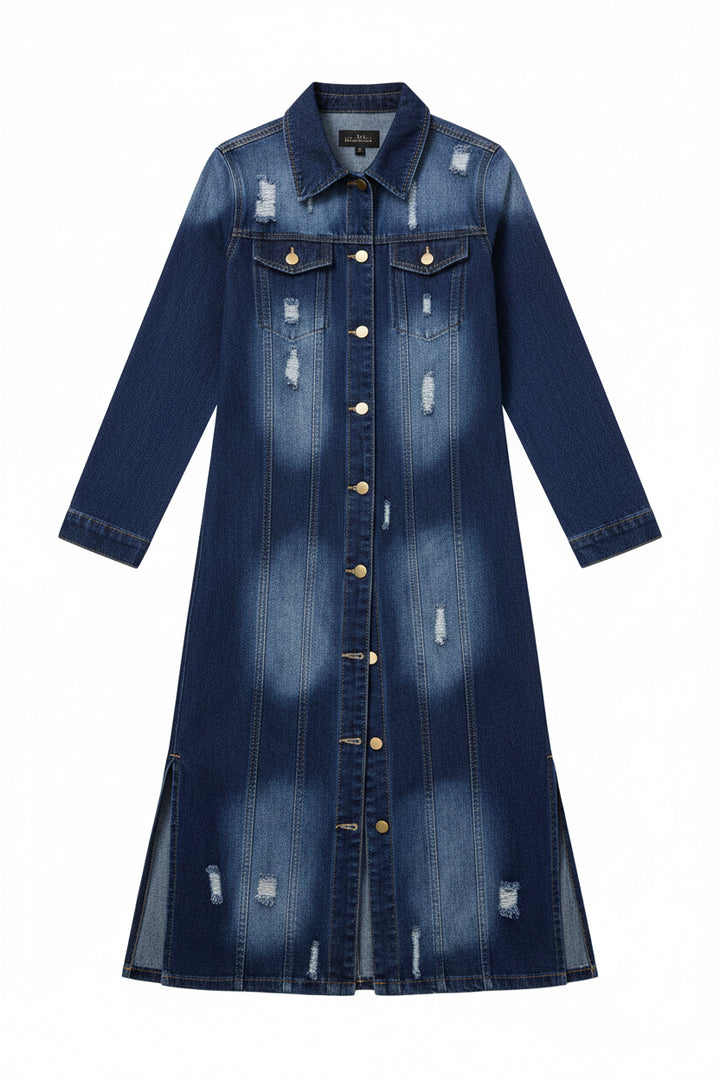 Denim Rocks Long Jacket