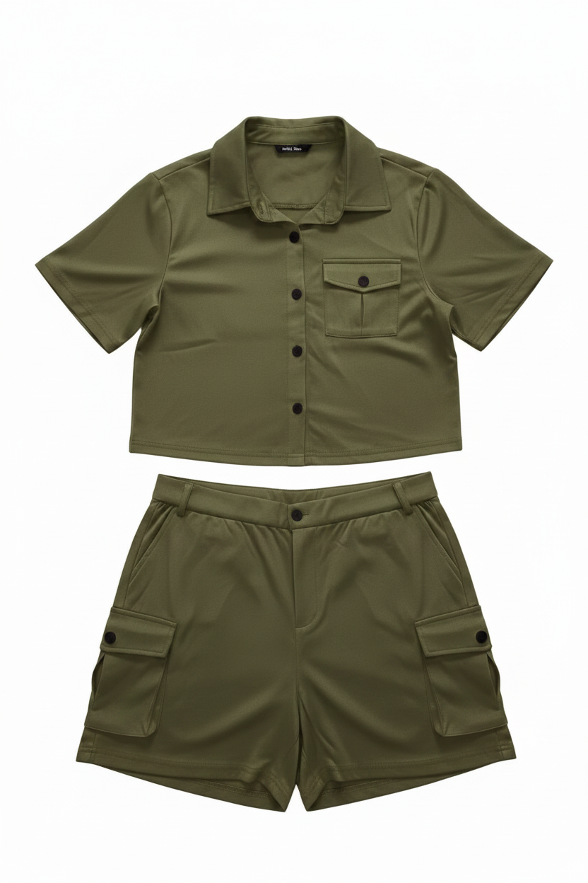 Bring The Heat Short Pants Set