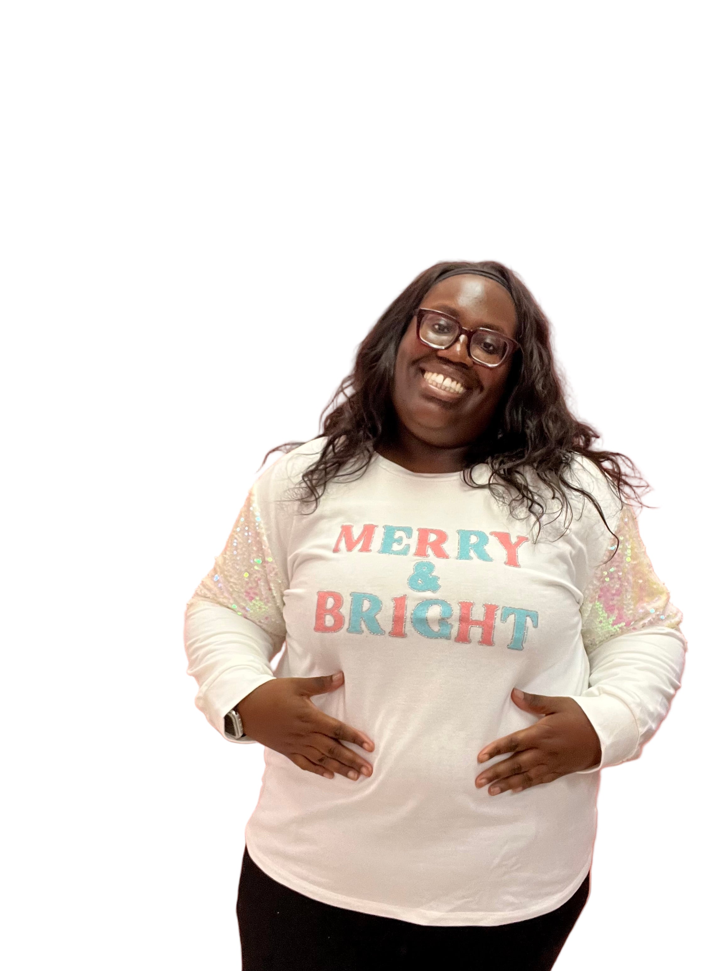 Merry & Bright Graphic Sweatshirts