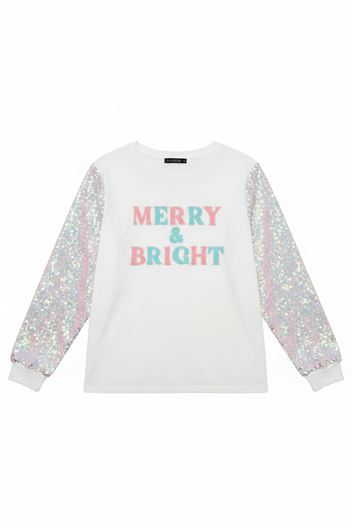 Merry &amp; Bright Graphic Sweatshirts