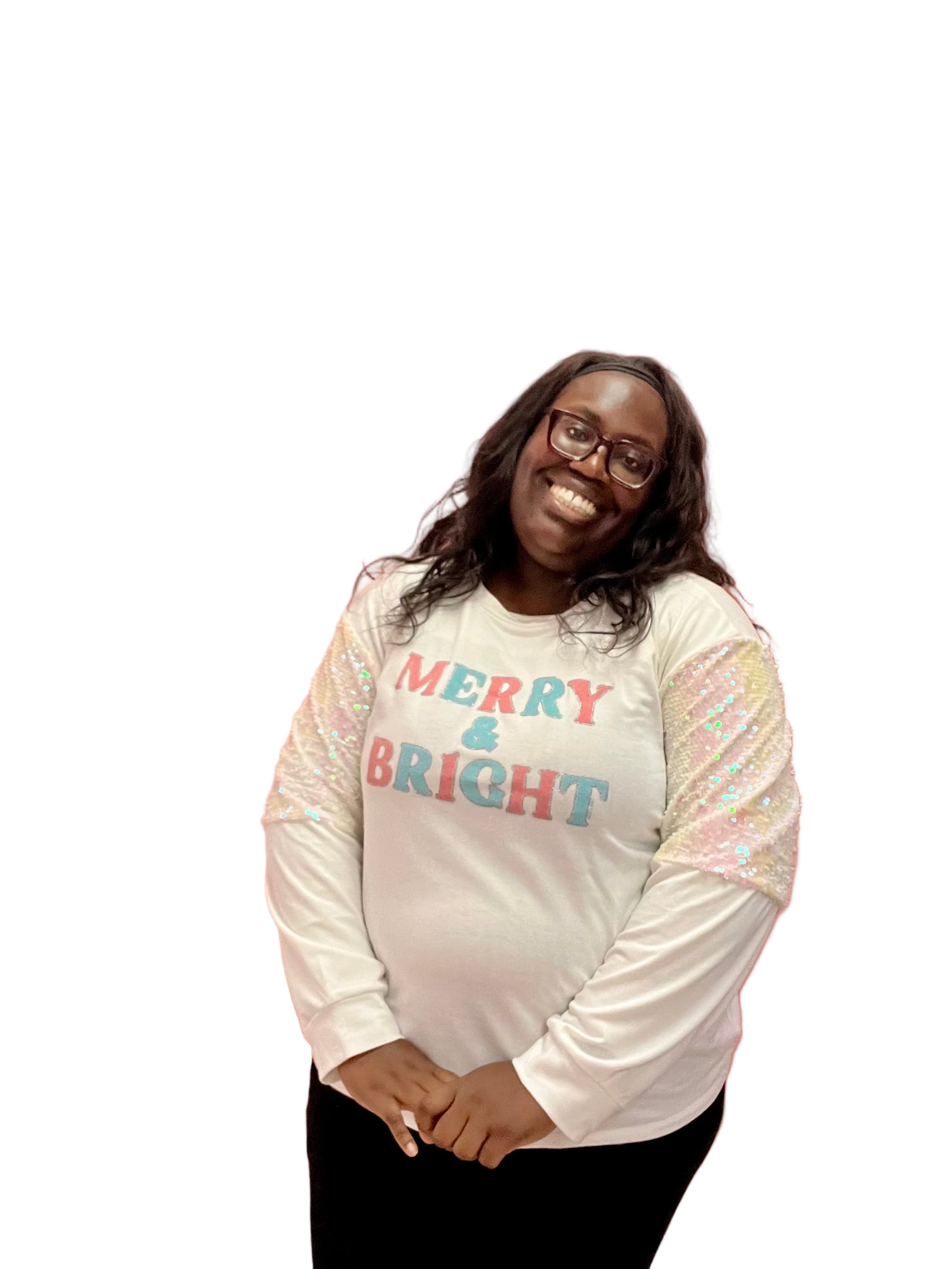 Merry & Bright Graphic Sweatshirts